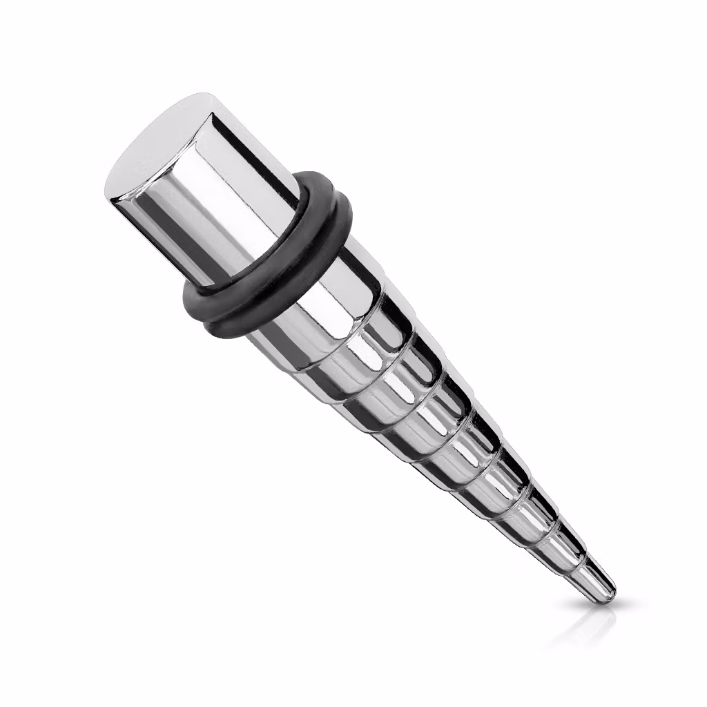 Ståltöjning / Taper med stegrande design