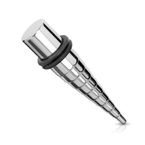 Ståltöjning / Taper med stegrande design