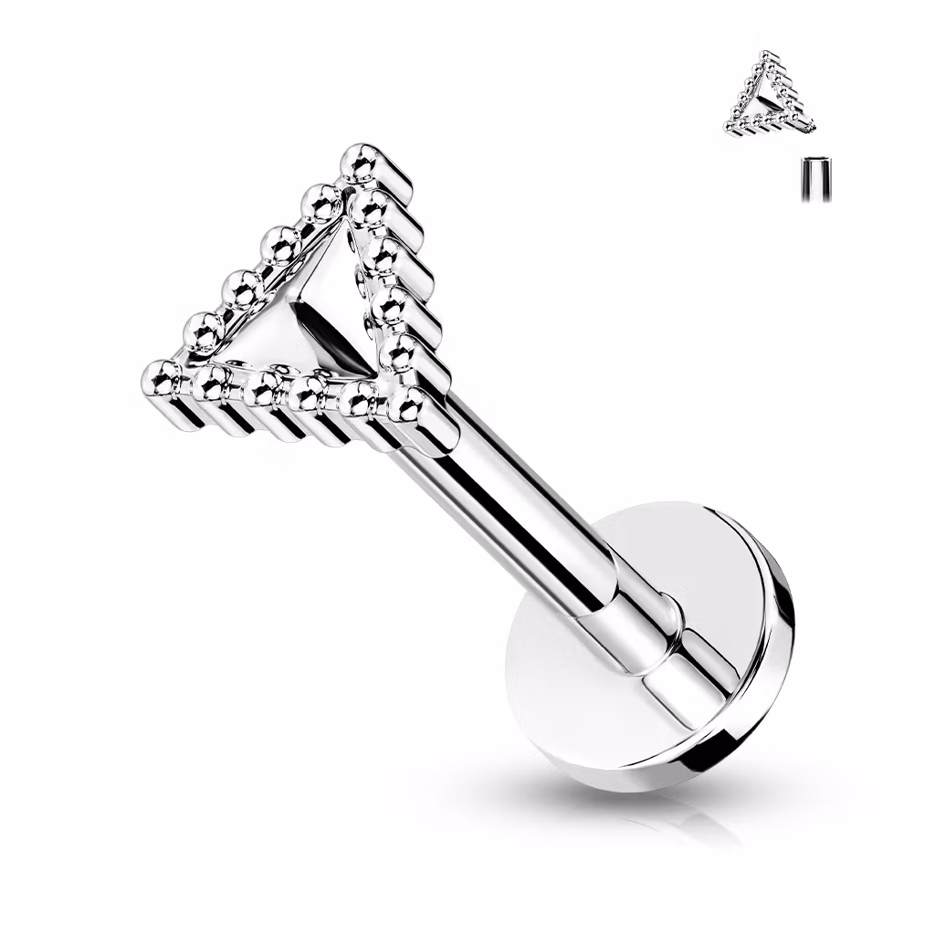 Labret / Monroe 1.2mm - Triangelformad topp