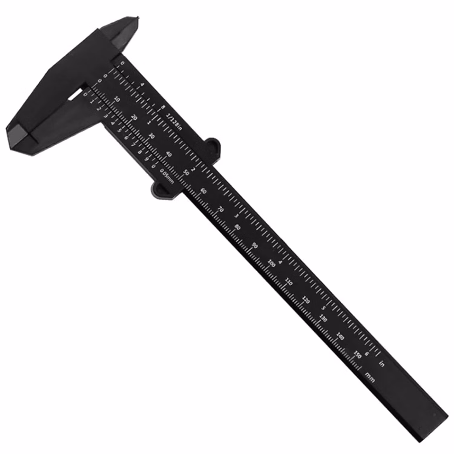 150mm skjutmått i akrylplast