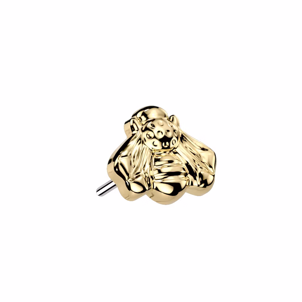 Threadless topp i titanium - Bi