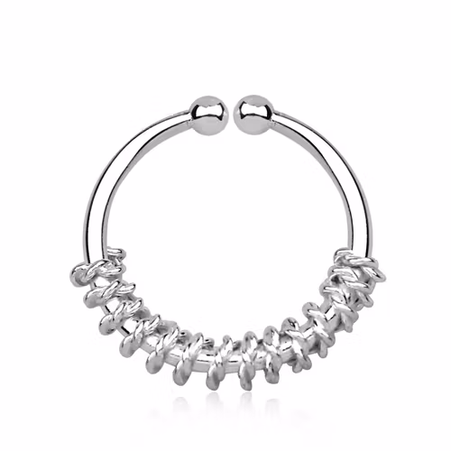 Fake Septum i 925 silver - Rep design