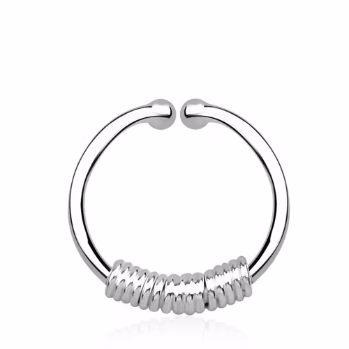 Fake Septum i 925 silver - Wire design