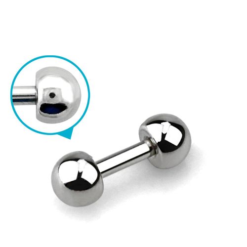 Helix Barbell - 1.6mm med 5mm halvkulor