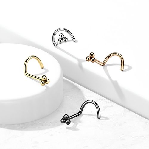 Nässmycke "nässkruv" kirurgiskt stål 0.8mm - triangelkluster