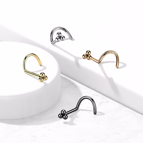 Nässmycke "nässkruv" kirurgiskt stål 0.8mm - triangelkluster