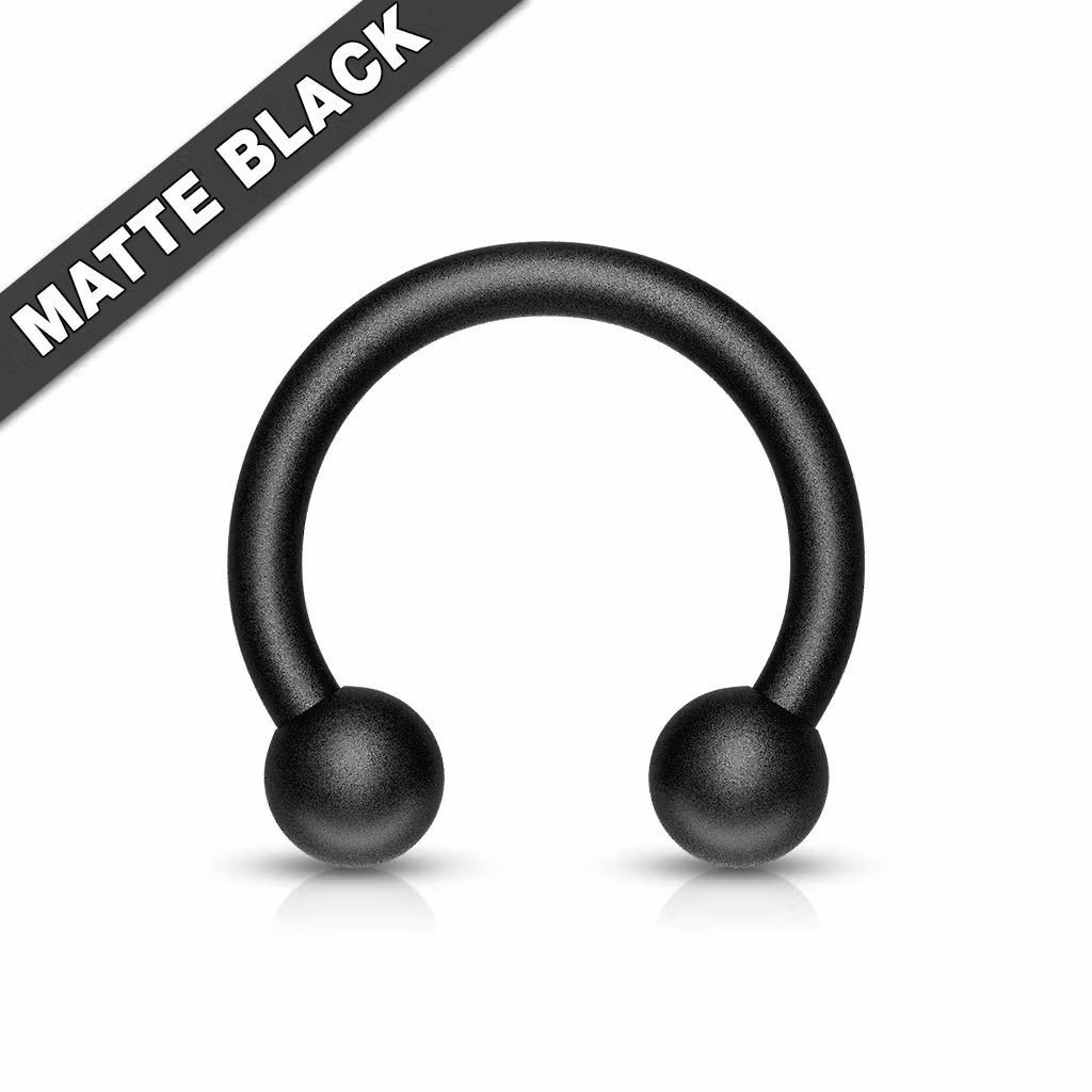 Mattsvart CBR 1.2mm / 1.6mm med kulor