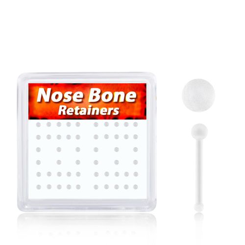 Mixpack - display med 52st retainer för näspiercing