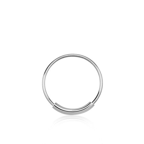 Näsring / sömlös ring i 925 silver 12mm
