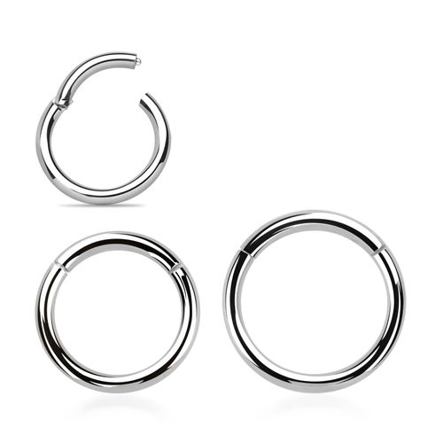 Segmentring 1.6mm 316L kirurgiskt stål med gångjärn
