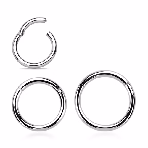 Segmentring 1.6mm 316L kirurgiskt stål med gångjärn