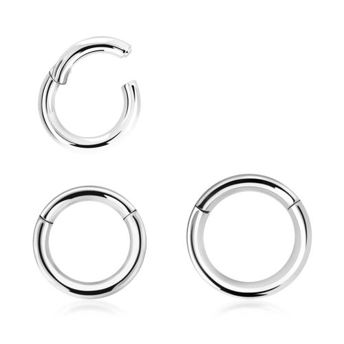 Segmentring 2.5mm i 316L kirurgiskt stål med gångjärn
