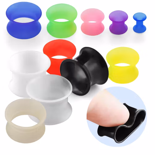 Silikontunnel double flare - extra mjuk