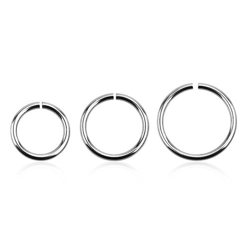 Sömlös ring i 925-silver 1.2mm