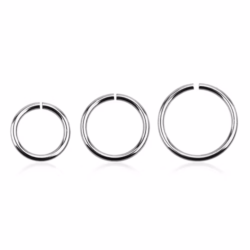 Sömlös ring i 925-silver 1.2mm