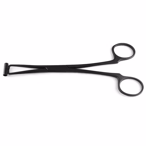 Svartpläterad septum piercing forceps