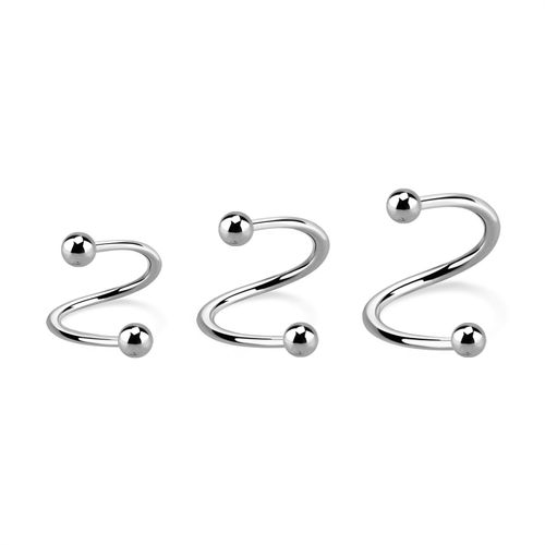 Spiral Twister 1.2mm med 3mm kulor