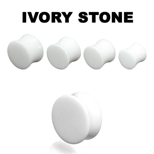 Stenplugg vit "ivory stone"