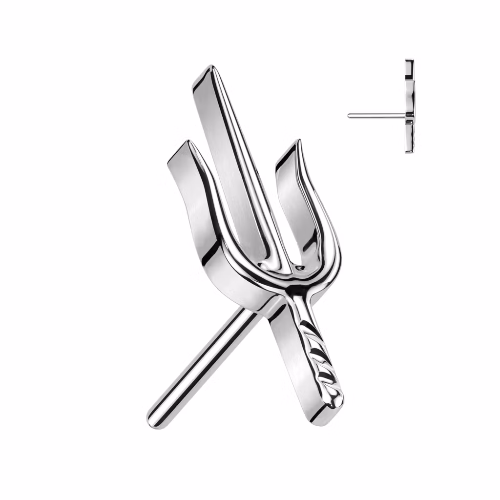 Threadless topp i titanium - Treudd