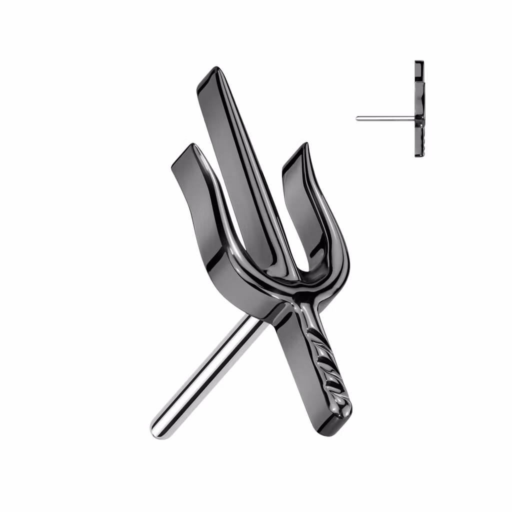Threadless topp i titanium - Treudd