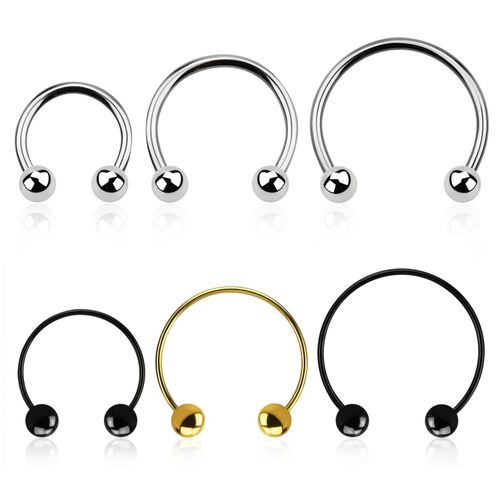 Extra stor CBR i kirurgiskt stål 1.2mm utvändigt gängad med 4mm kulor