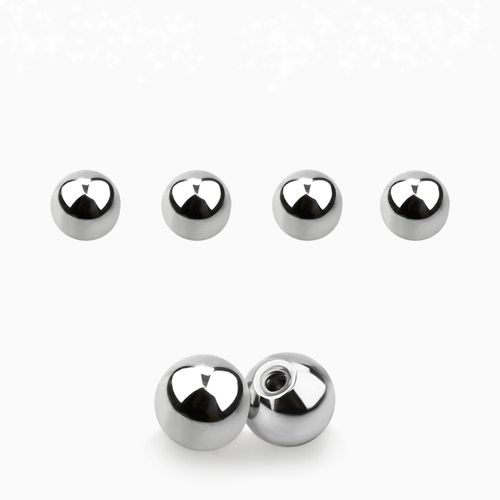 Lös kula 5mm diameter 1.2mm gänga (lös del)
