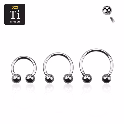 Titanium CBR 1.6mm med 5mm kulor