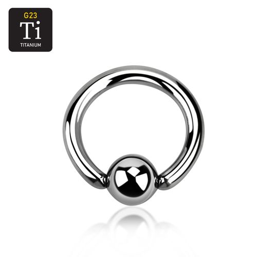 BCR Titanium 3mm med 8mm kula (16mm)
