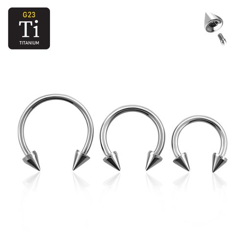 Titanium CBR utvändigt gängad 1.2mm med 3mm kon