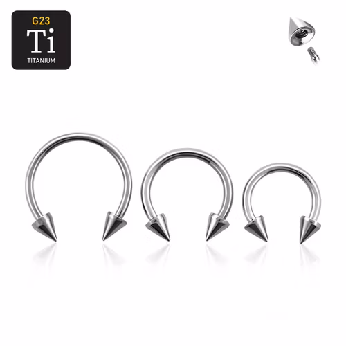 Titanium CBR utvändigt gängad 1.2mm med 3mm kon