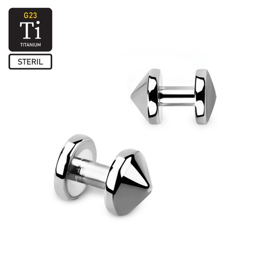 Steril Skin diver titanium (3mm kon)