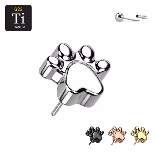 Threadless topp i titanium - Tassavtryck