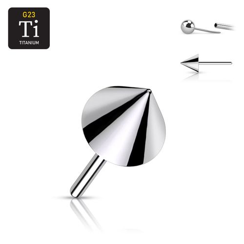 Threadless topp i titanium - Kon