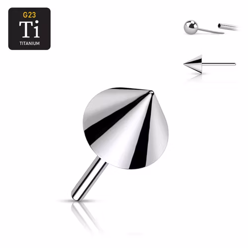 Threadless topp i titanium - Kon