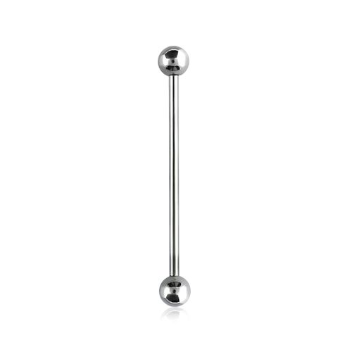 Industrial barbell 1.2mm med 4mm kulor