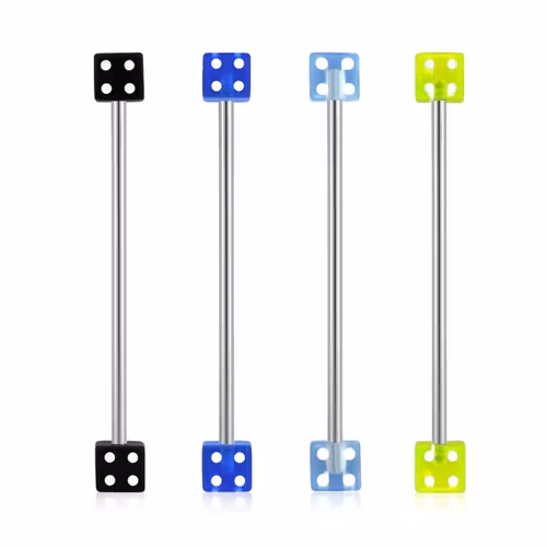 Industrial 1.6mm med 5mm akryltärningar