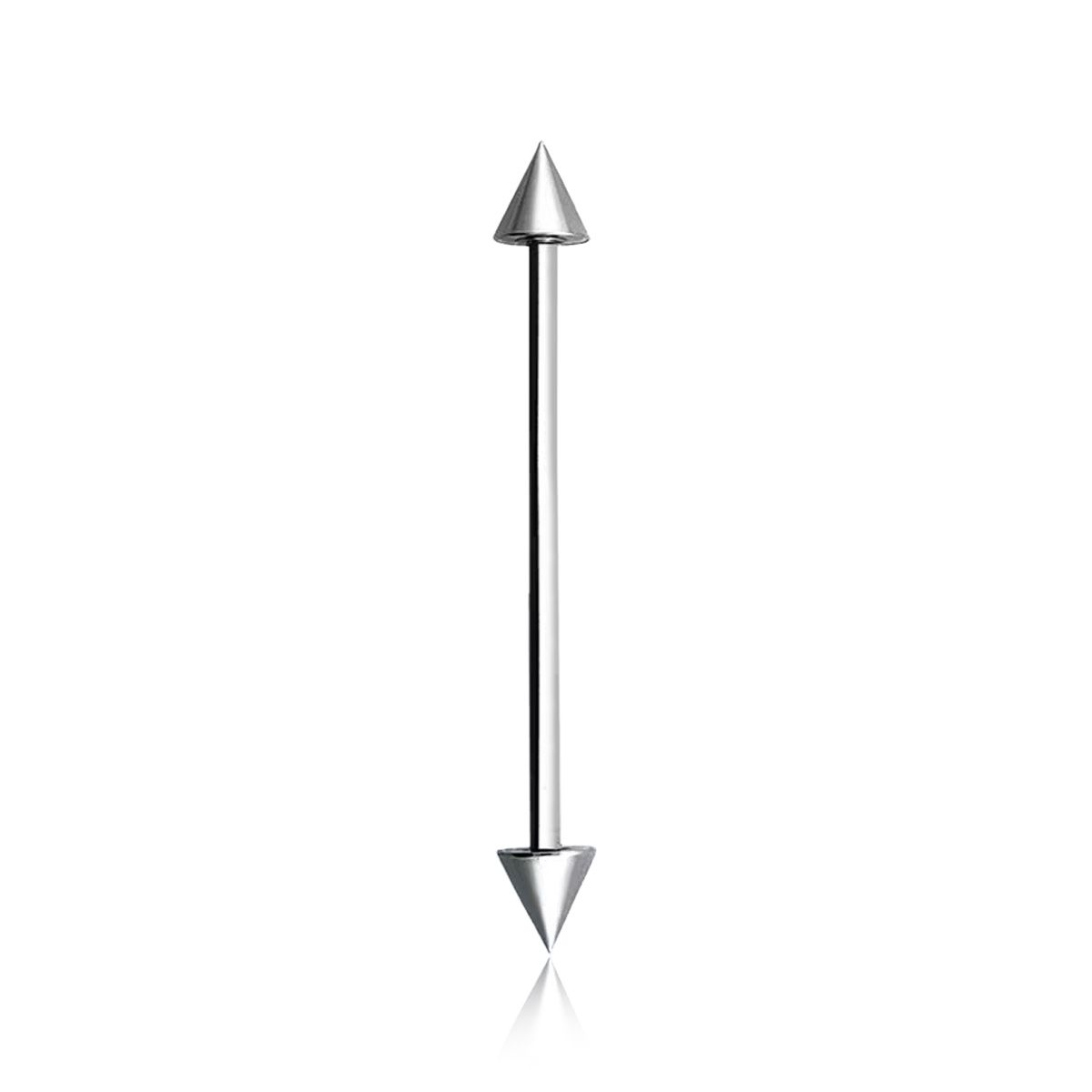 Industrial barbell 1.2mm med 4mm kon