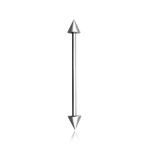 Industrial barbell 1.2mm med 4mm kon