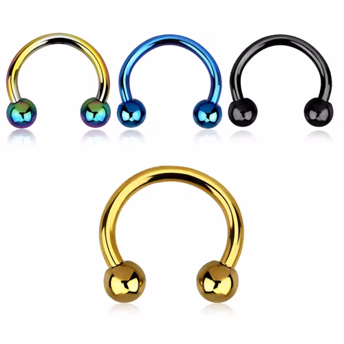 PVD-pläterad kirurgiskt stål CBR 1.2mm med 4mm kulor