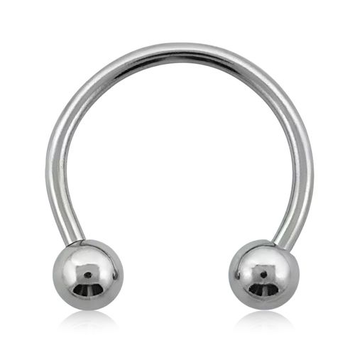 CBR / hästsko 1.6mm med 5mm kulor