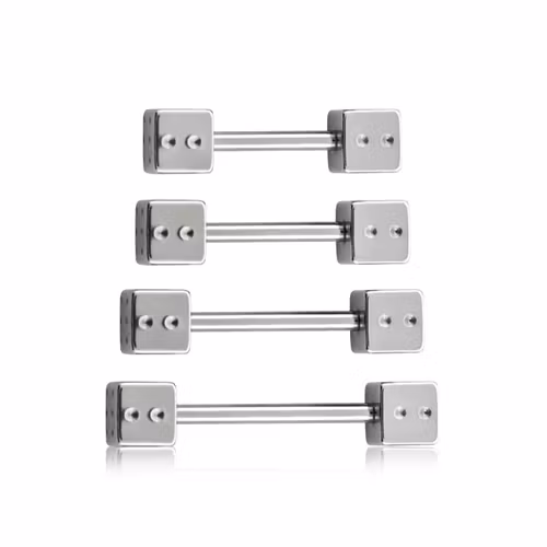 Barbell 1.6mm med 5mm tärning