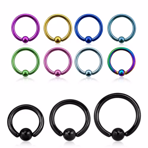 PVD-Pläterad BCR 1.2mm med 3mm kula