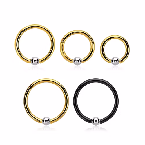 PVD-Pläterad BCR 1.6mm med 3mm stålkula