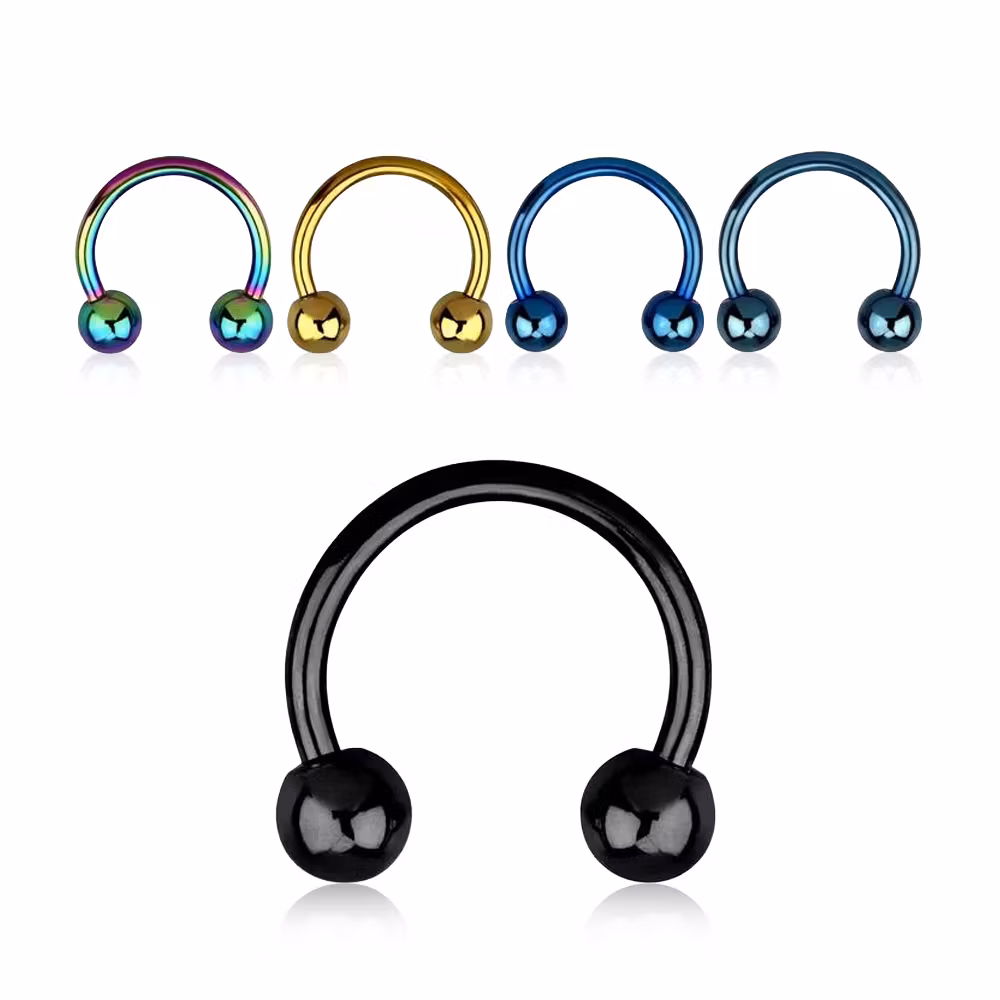 PVD-Pläterad CBR 1.6mm med 5mm kulor