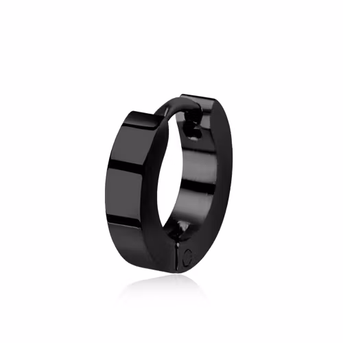 Svarteloxerad Helix huggie