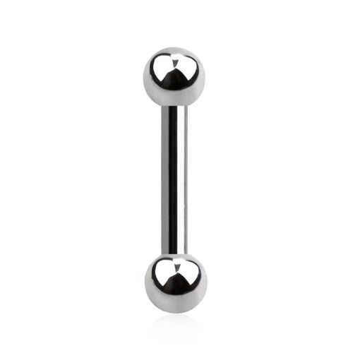 Tragus Barbell 1.2mm med 2.5mm kulor