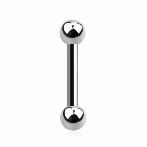 Tragus Barbell 1.2mm med 2.5mm kulor