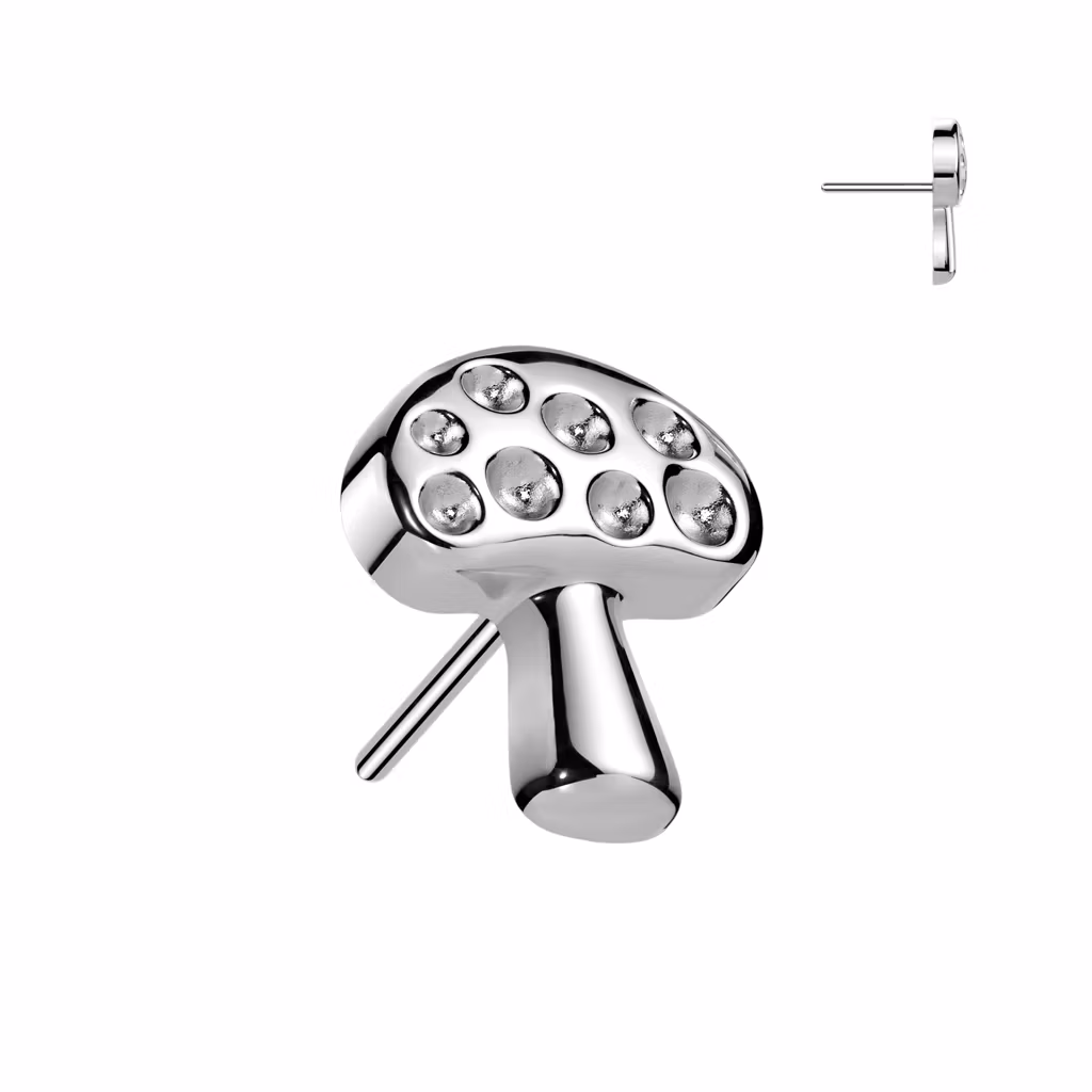 Threadless topp i titanium - Svamp
