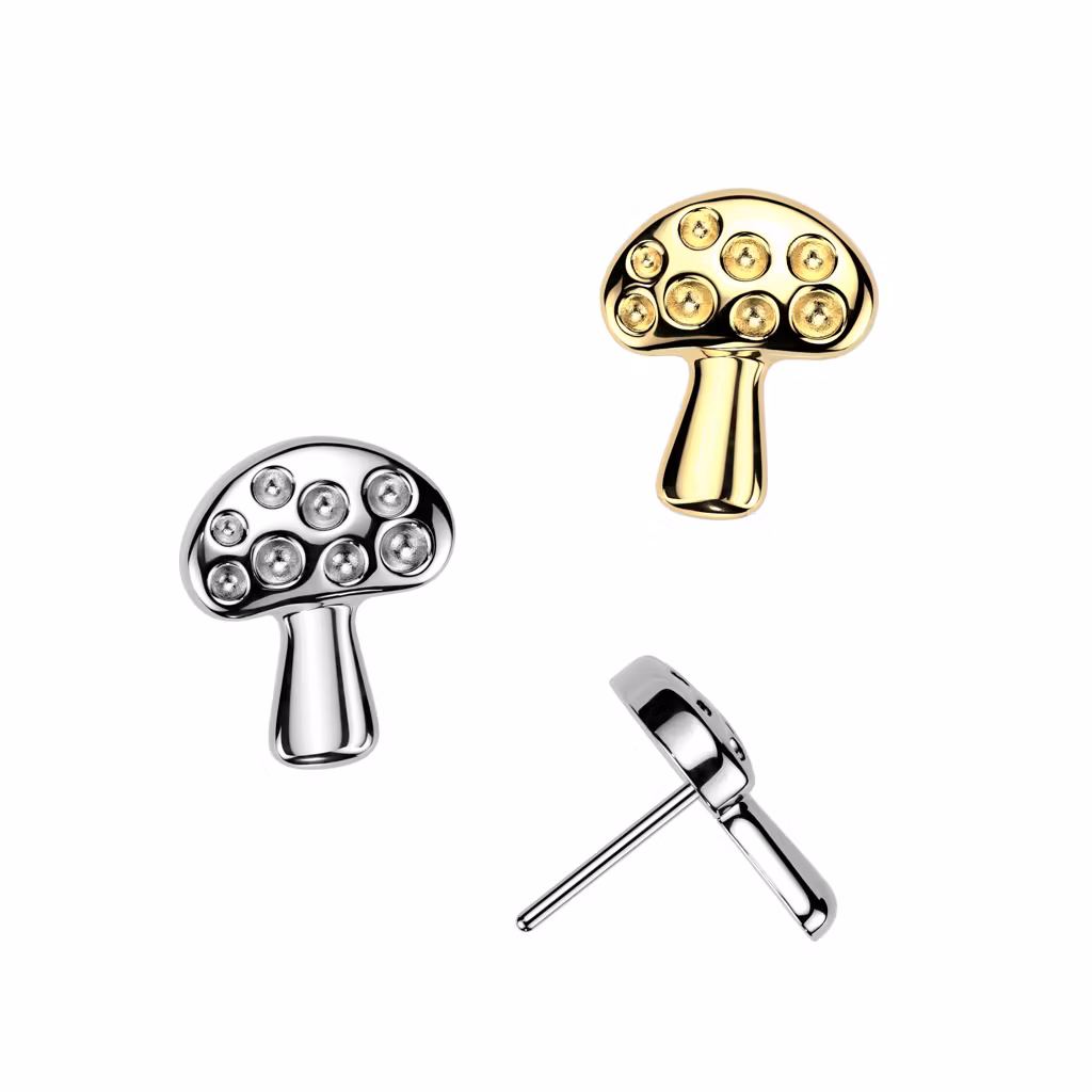 Threadless topp i titanium - Svamp