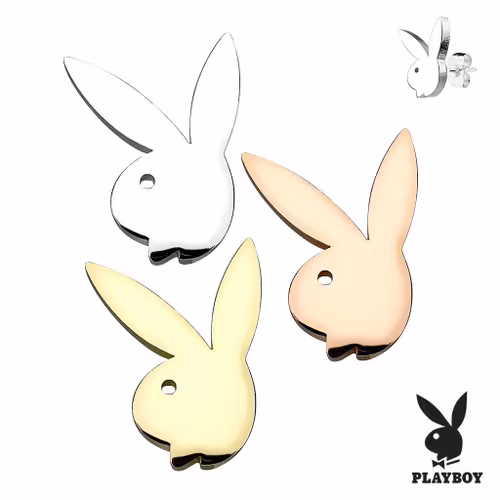 Playboy Örhängen - Playboy bunny (par)